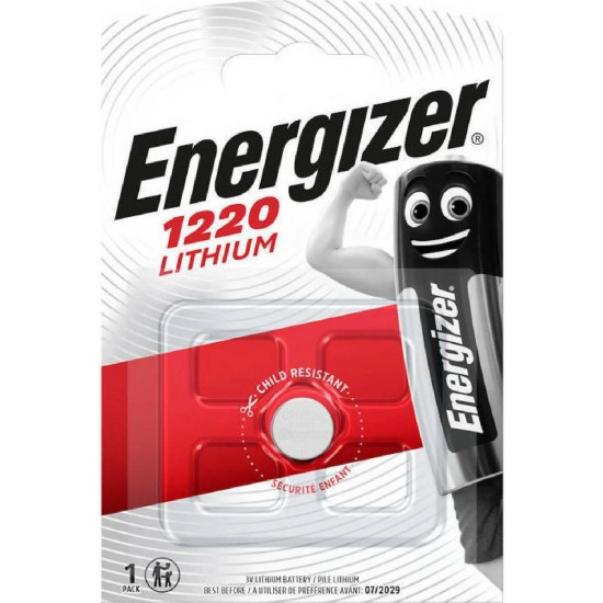 Energizer Μπαταρία Λιθίου CR1220 3V (1τμχ)