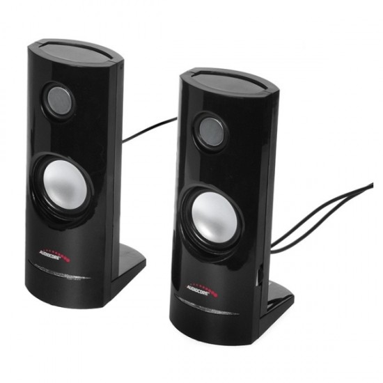 ηχεια AUDIOCORE AC860 COMPUTER SPEAKERS 2.0 8W USB BLACK