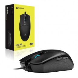 Corsair Katar Pro RGB Gaming Ενσύρματο Ποντίκι Μαύρο